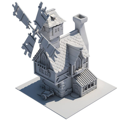 虚拟世界的基石 游戏场景3D建筑模型的设计艺术与技术