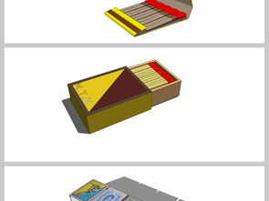 精品火柴小木棍香烟SU模型设计图 资源下载与应用指南