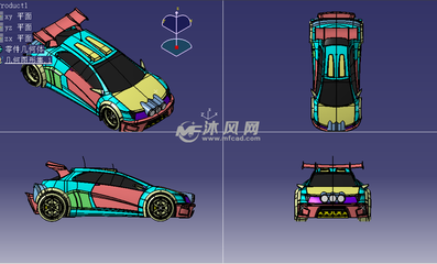 疾风之形 探索跑车设计模型的艺术与科技