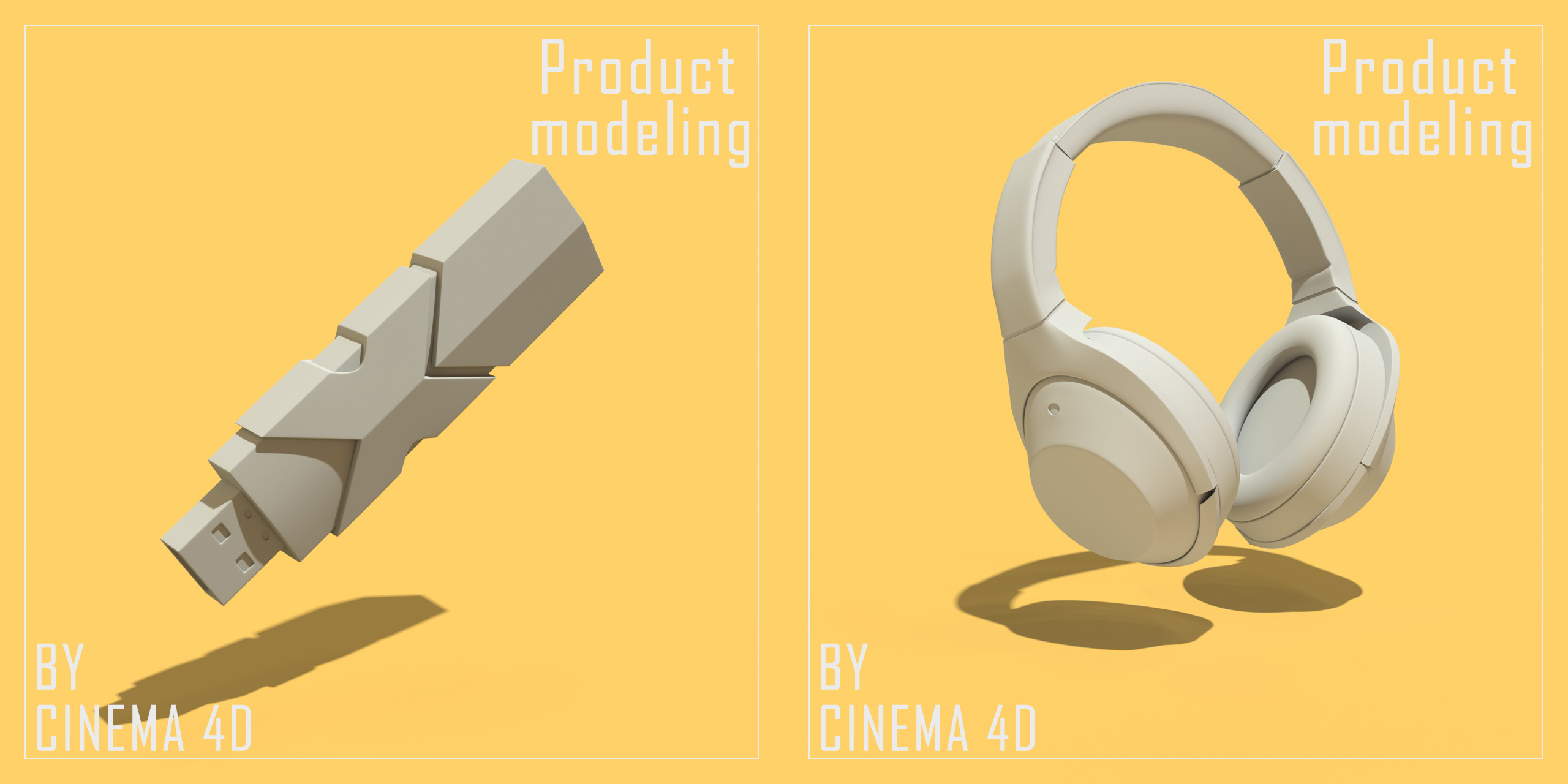 C4D产品建模渲染作品集 模型设计的艺术与技术